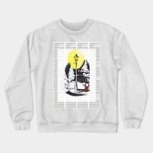 The Lion the Witch and the Wardrobe Lampost Crewneck Sweatshirt